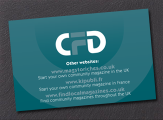 The Chandler's Ford Directory Business Card - Back