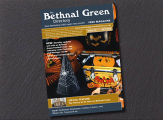 The Bethnal Green Directory Cover - October 2010